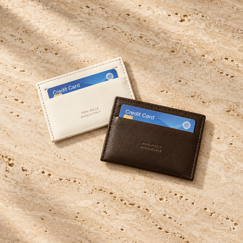 Credit card holder made in Italy