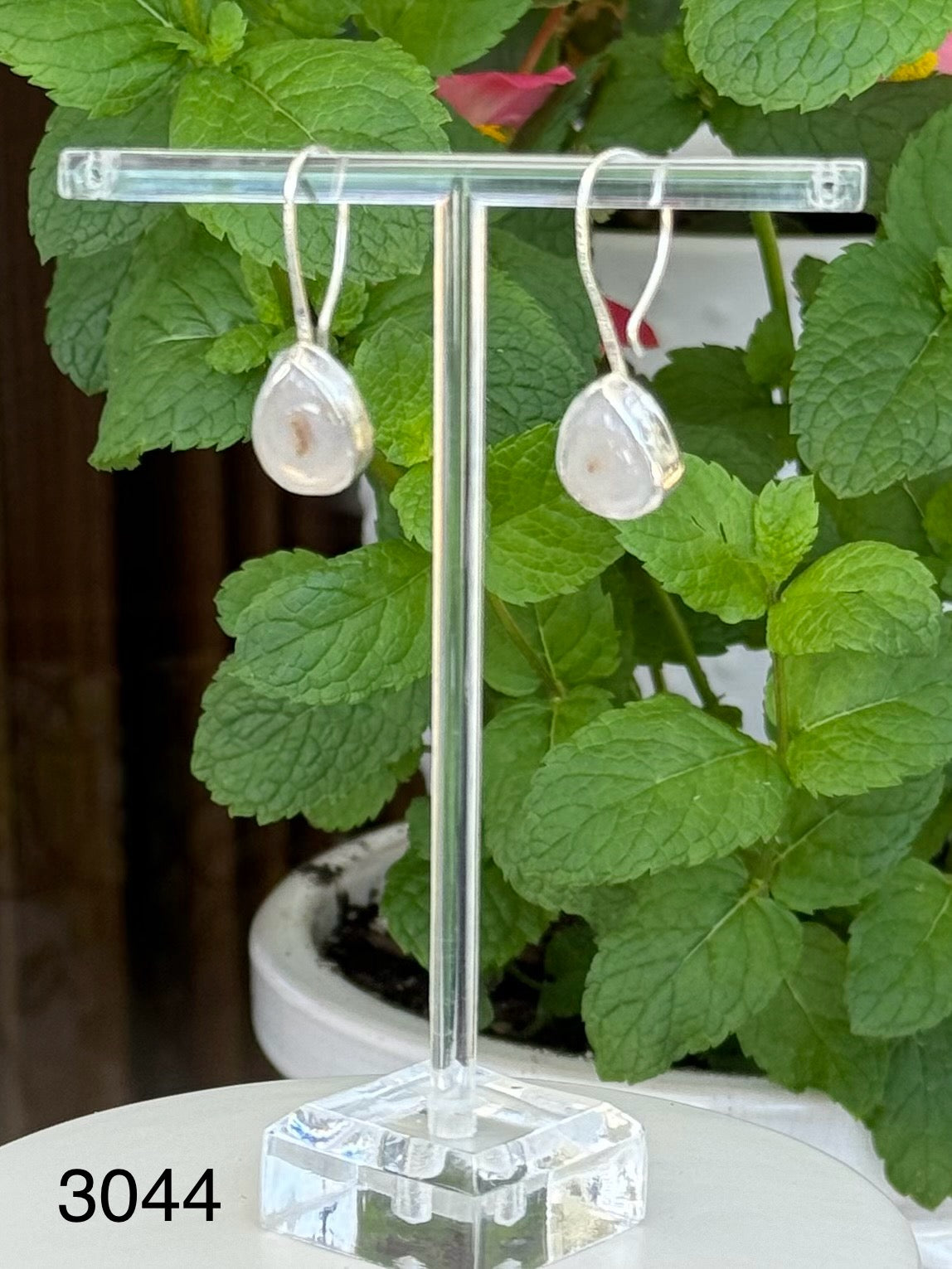 Solar Quartz and sterling silver