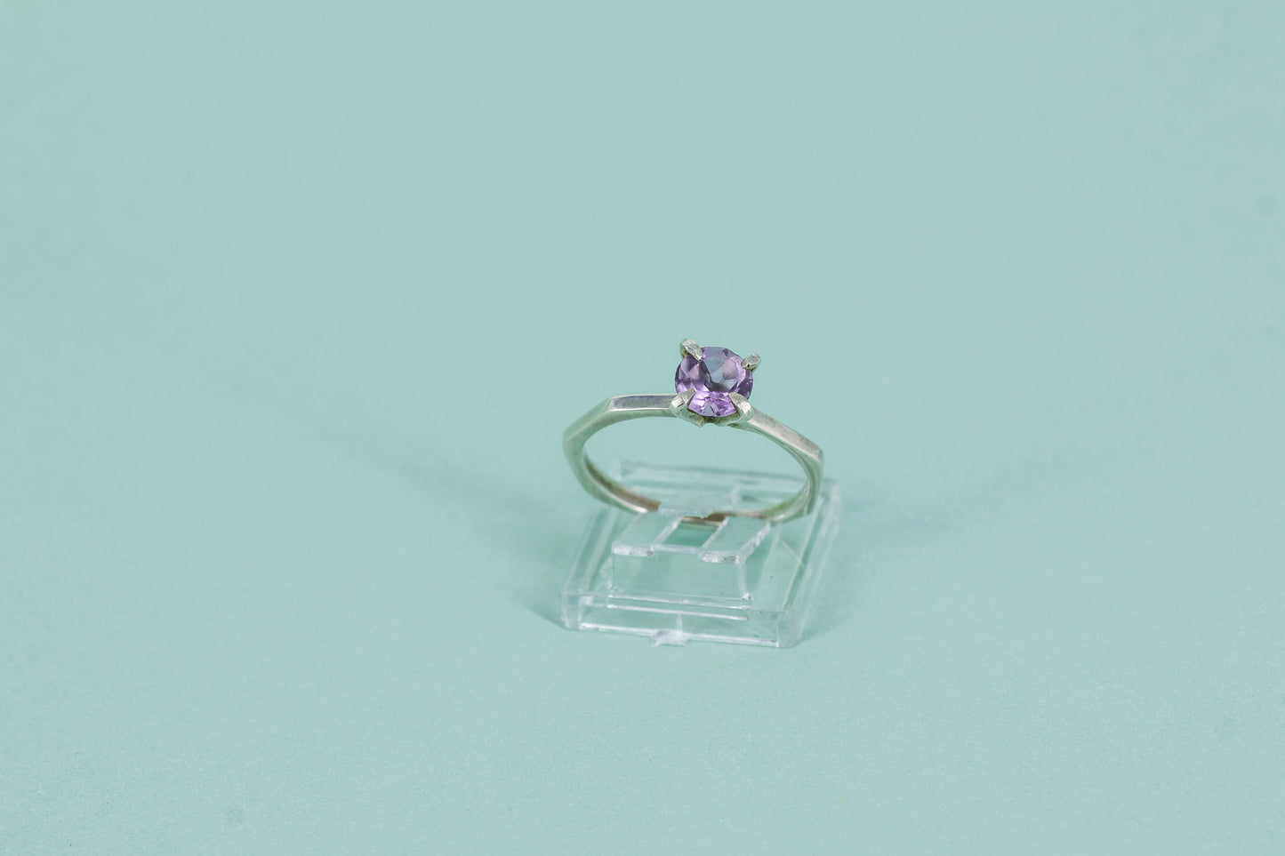 Amethyst and sterling silver .925