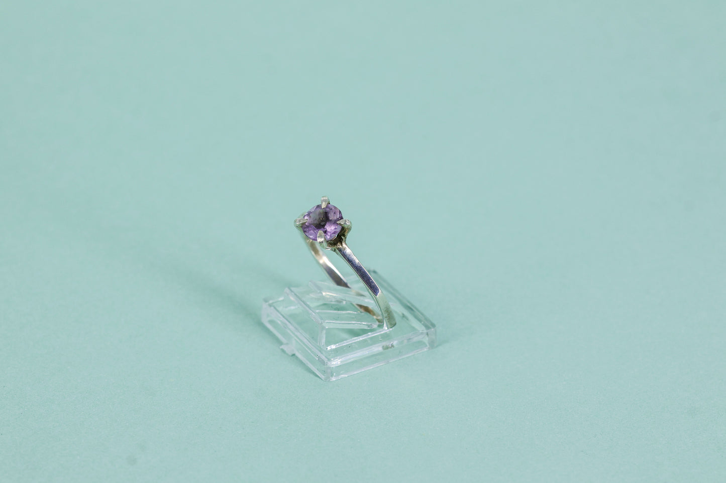 Amethyst and sterling silver .925