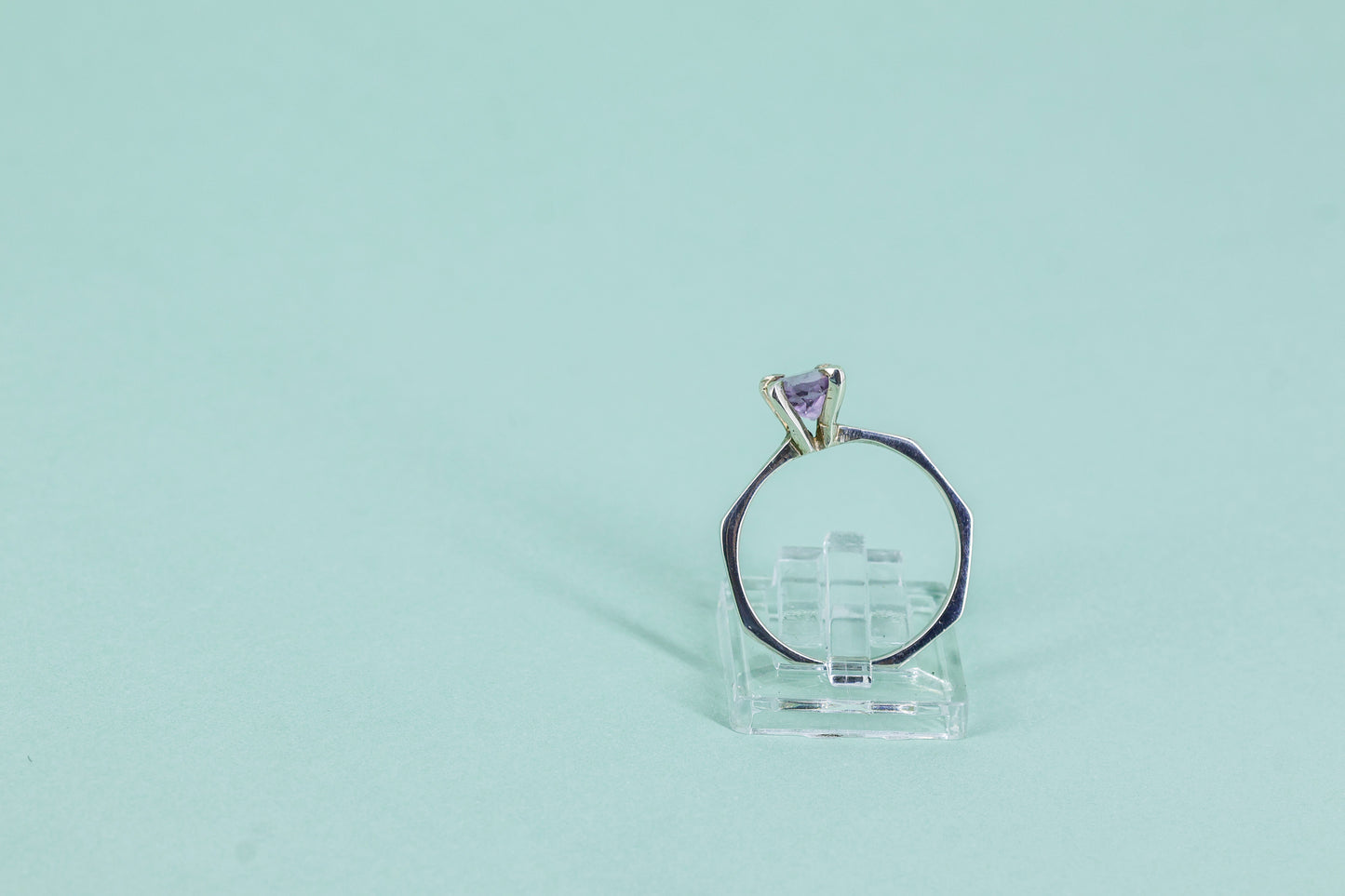Amethyst and sterling silver .925