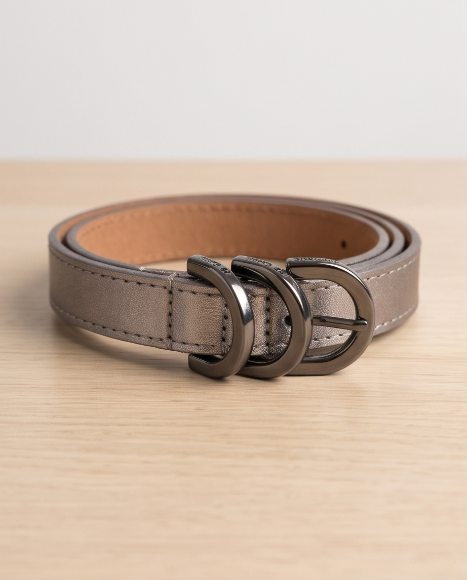 Leather belt