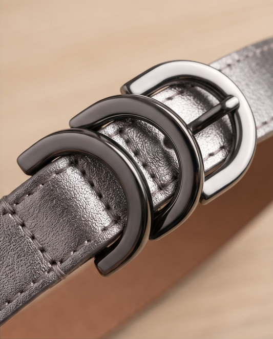 Leather belt