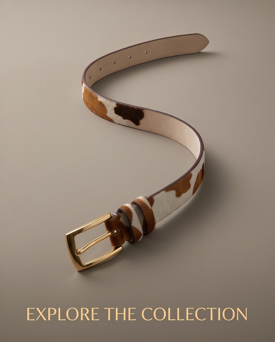 Leather belt