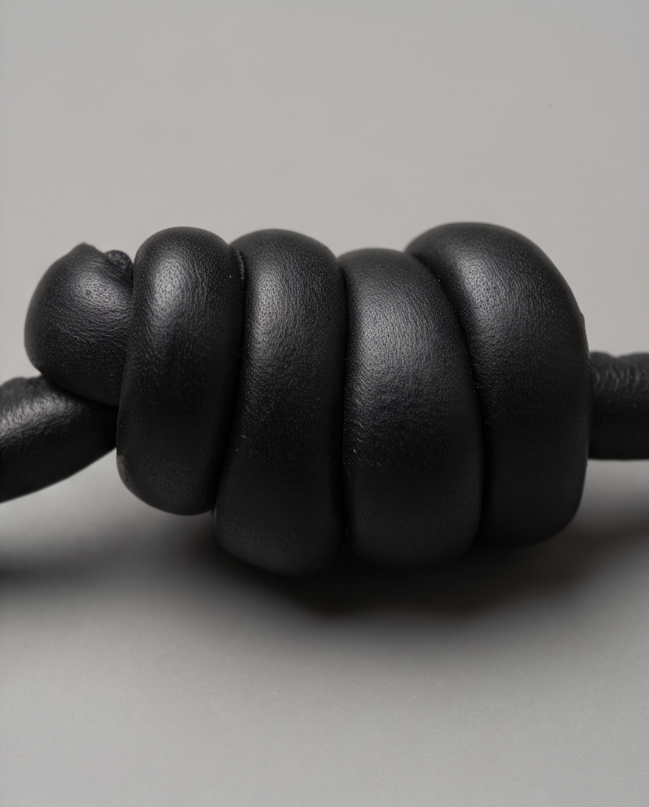 Leather belt
