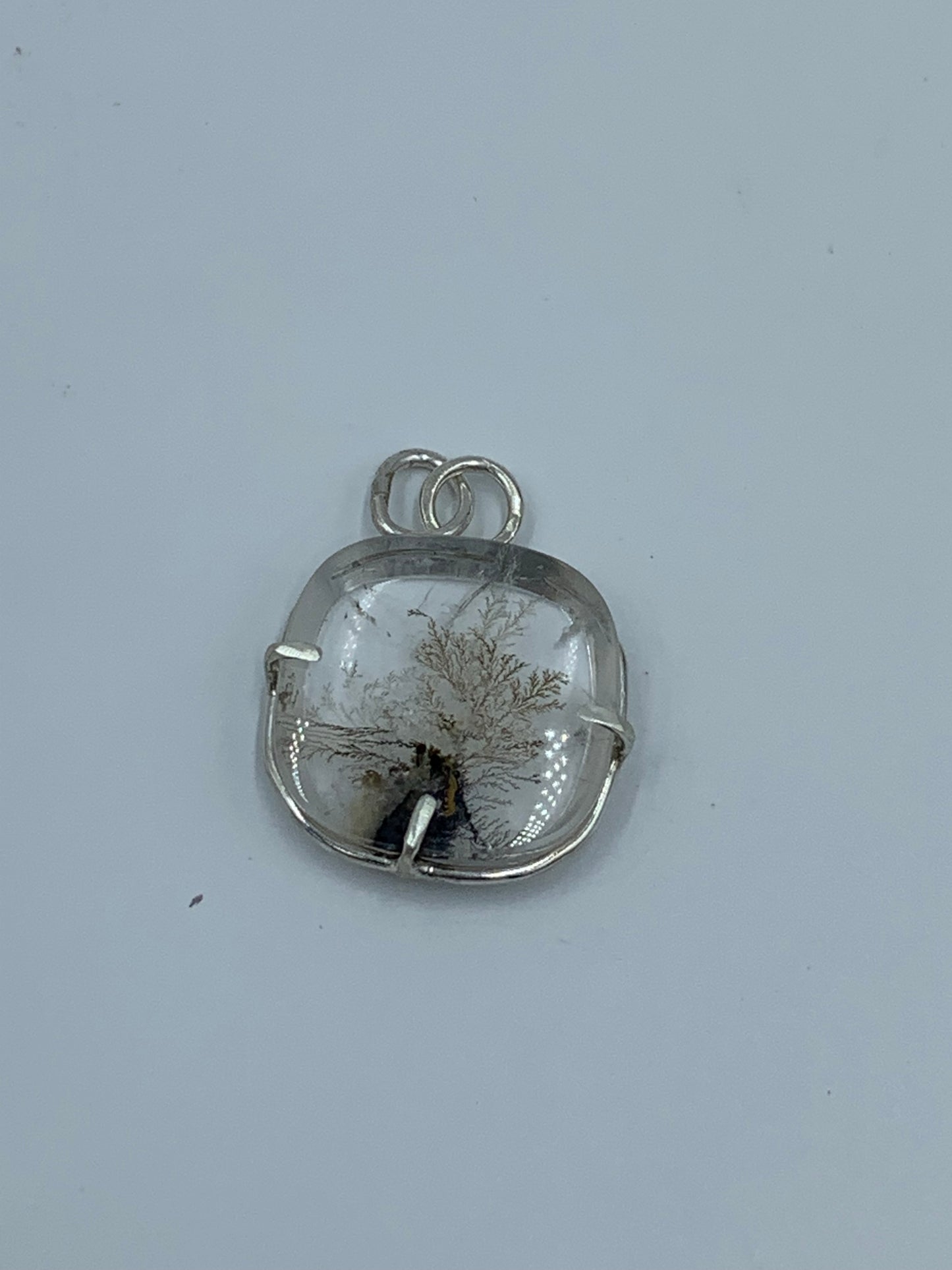 Landscape Rutile and sterling silver .925 (Pendant only)