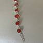 Carnelian stone and sterling silver
