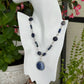 Sodality stone sterling silver .925 necklace  18” or 45cm