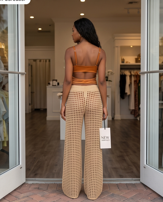 Crochet pants