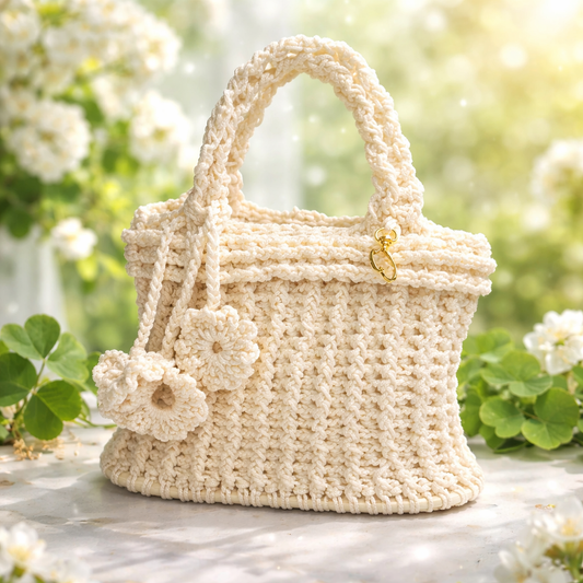 Chochet tote bag