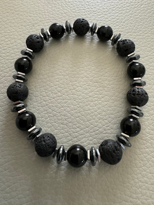 Onix and hematite