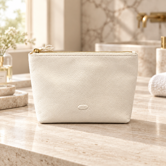 Leather Carpisa Makeup bag