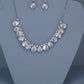 Fresh water pearl sterling silver .925 necklace paired with matching earrings and bracelet.  Necklace – 16” or 41cm  Bracelet -7” or 19 cm