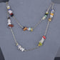 Chipped-stone sterling silver .925 necklace   31” or 93cm