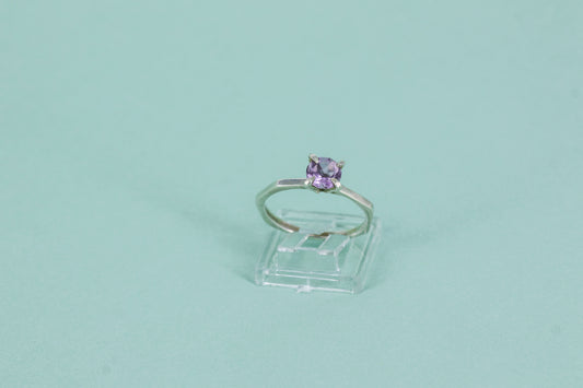 Amethyst and sterling silver .925