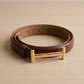 Leather belt