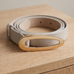 Leather belt