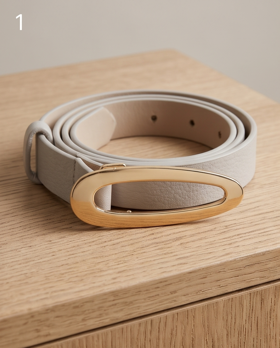 Leather belt