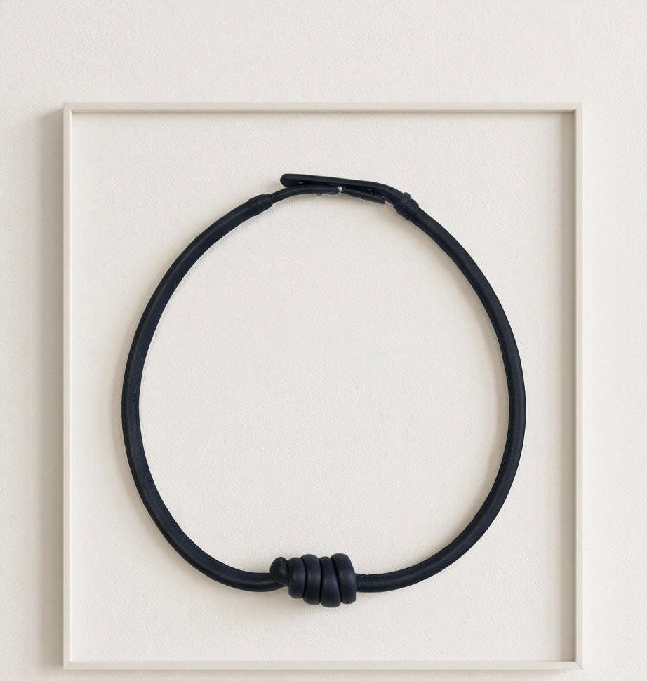 Leather belt