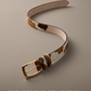 Leather belt