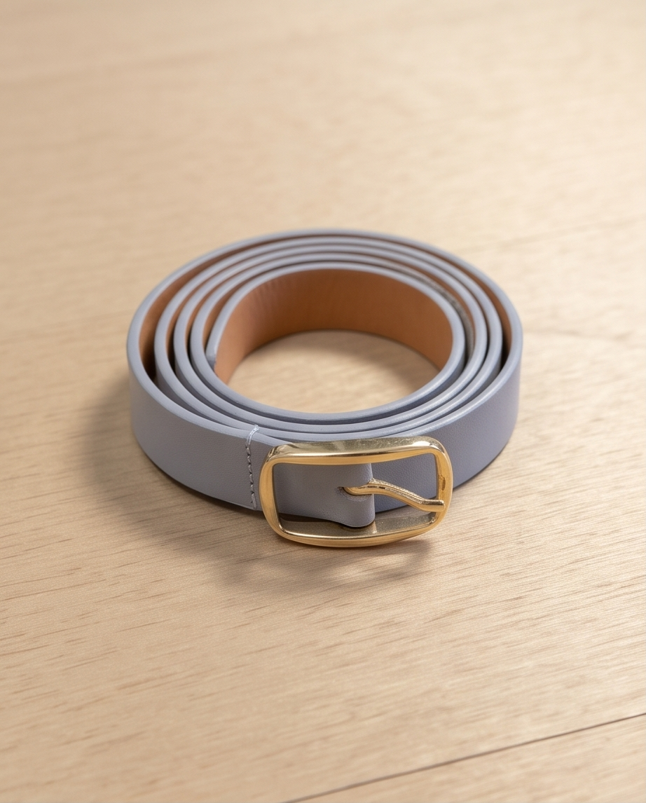 Leather belt