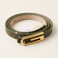 Leather belt