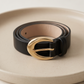 Leather belt
