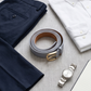 Leather belt