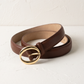 Leather belt