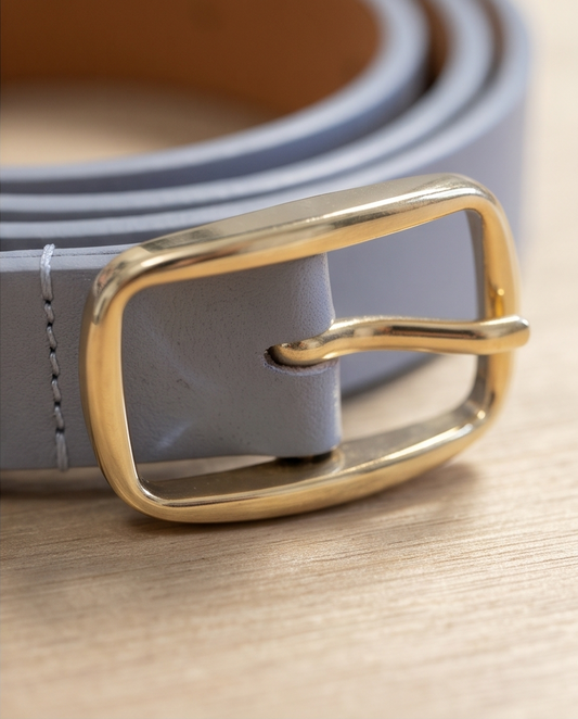 Leather belt