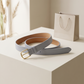 Leather belt