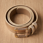 Leather belt