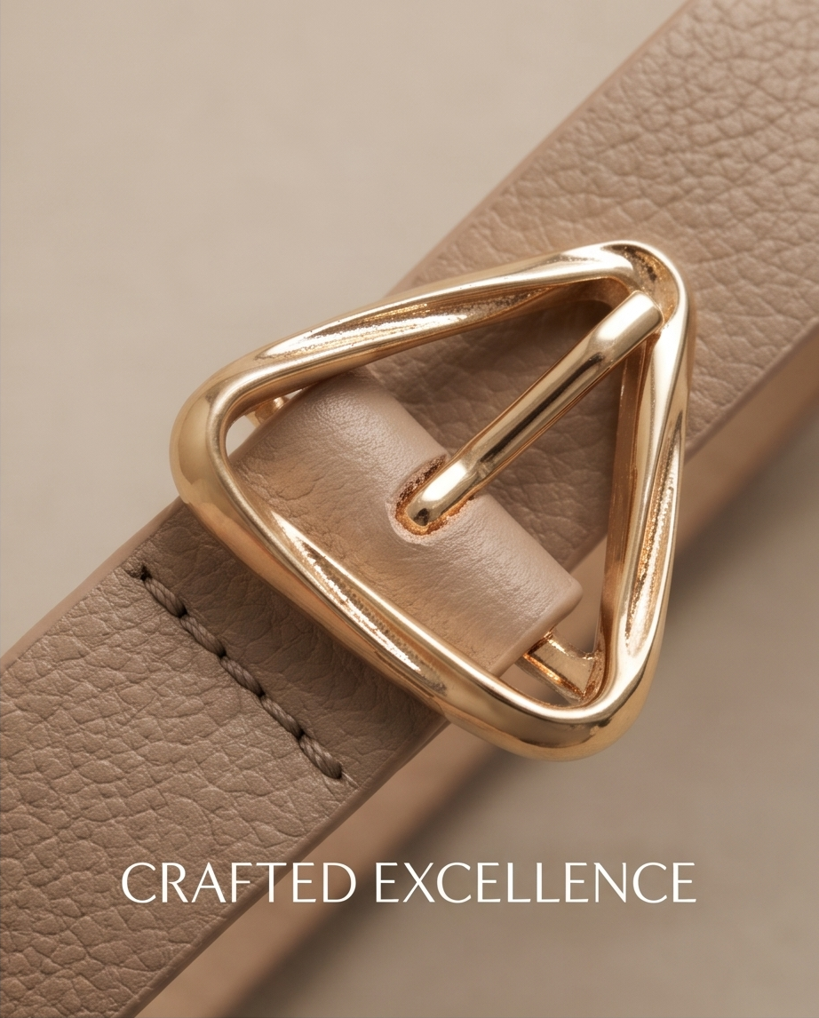 Leather belt