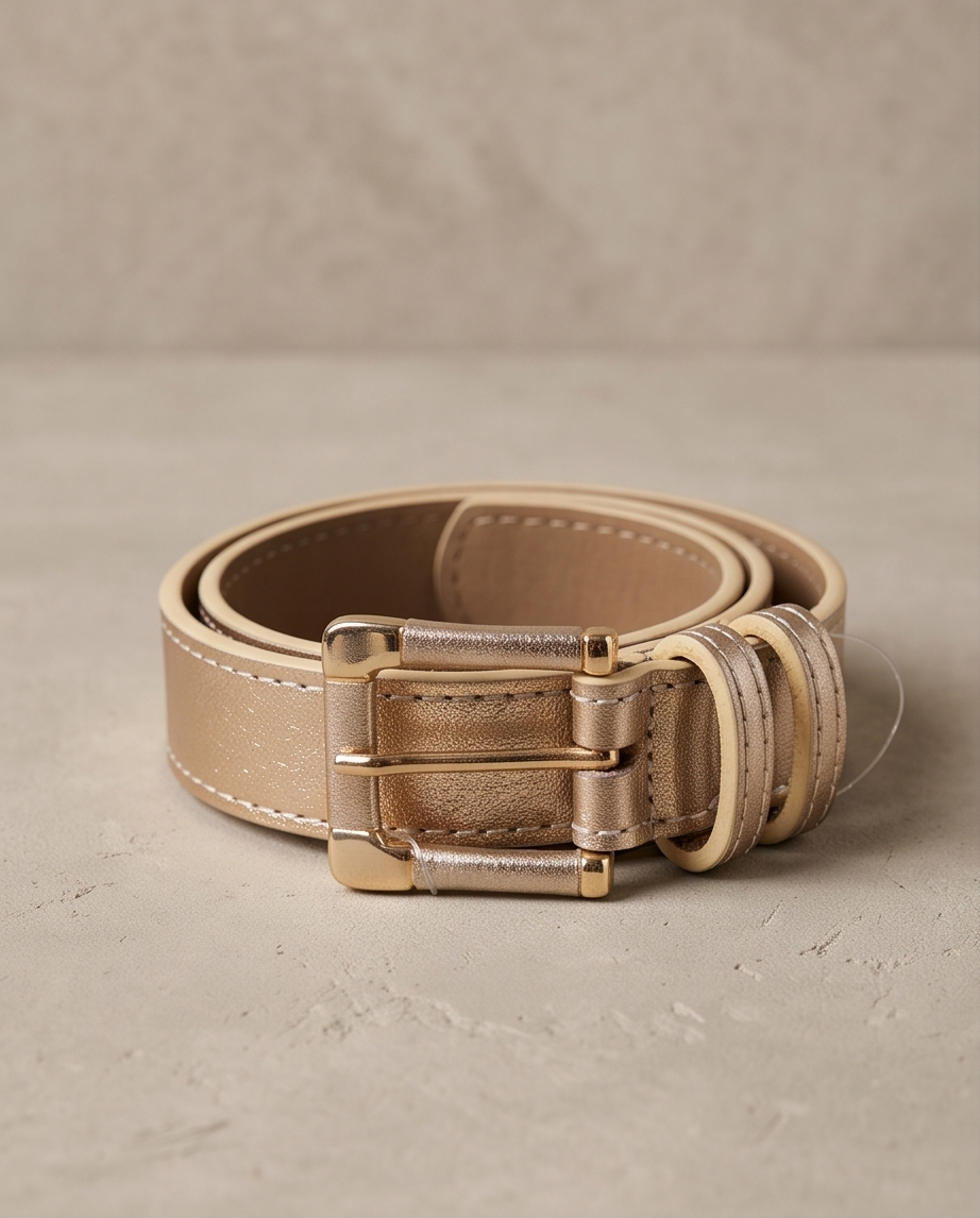 Leather belt
