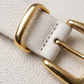 Leather belt