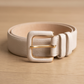 Leather belt