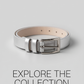 Leather belt
