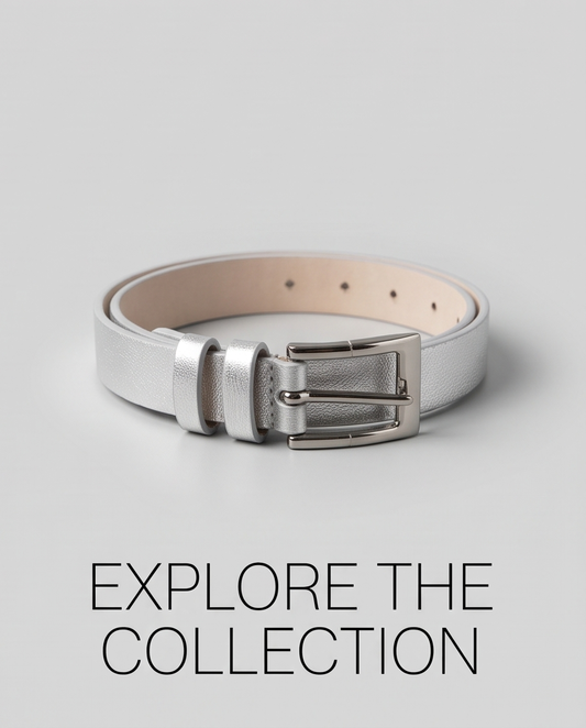 Leather belt