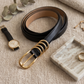 Leather belt