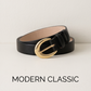 Leather belt