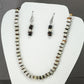 Citrine and jade gold-filled necklace    18” or 45cm