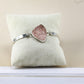 Rose quartz and sterling silver
