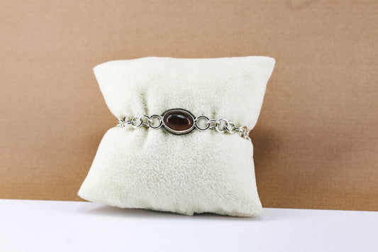 Amber and sterling silver .925