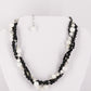 Mother of pearl, onix,agate and sterling silver