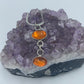 Amber set in sterling silver .925 (Pendant only)  16.66mm x 40.23mm