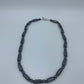 Hematite necklace with plated sterling silver clasp  20” or 50 cm