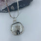 Landscape Rutile and sterling silver .925 (Pendant only)