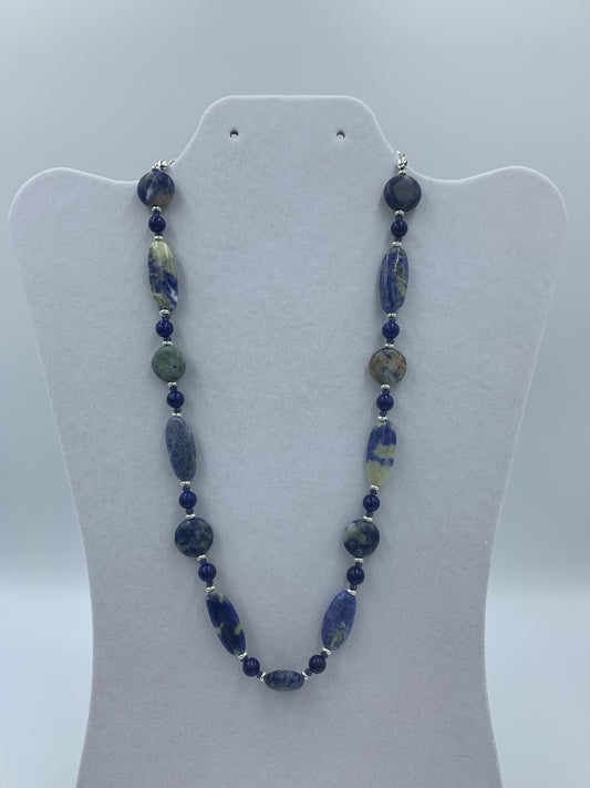 Sodality stone sterling silver .925 necklace   20” or 57cm